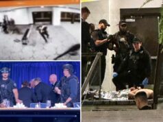 Vídeo dramático mostra homem armado tentando passar pela segurança no jantar de correspondentes na Casa Branca Vídeo dramático mostra homem armado tentando passar pela segurança no jantar de correspondentes na Casa Branca