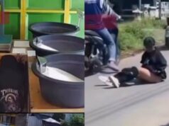 Virais! Tertangkap Basah Mau Curi Uang di Toko, Wanita Ini Mendadak Lepas Celana e Akting Jadi ODGJ Virais! Tertangkap Basah Mau Curi Uang di Toko, Wanita Ini Mendadak Lepas Celana e Akting Jadi ODGJ