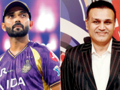 Virender Sehwag exorta Ajinkya Rahane a evitar confrontos desnecessários Virender Sehwag exorta Ajinkya Rahane a evitar confrontos desnecessários