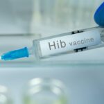 Embalagem da vacina Rotateq da Merck & Co., com tubo de dose única.