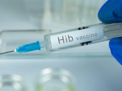 Vírus altamente contagioso com sintomas graves se espalhando na Califórnia Embalagem da vacina Rotateq da Merck & Co., com tubo de dose única.