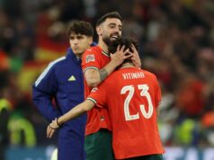 Vitinha nomeia traço ‘perfeito’ de Bruno Fernandes enquanto estrela do PSG admite que assiste aos jogos do Man Utd Vitinha nomeia traço 'perfeito' de Bruno Fernandes enquanto estrela do PSG admite que assiste aos jogos do Man Utd
