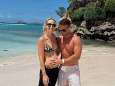 Vogue Williams está grávida! Apresentadora revela que está esperando seu quarto filho com o marido Spencer Matthews Vogue Williams anunciou que está esperando seu quarto filho com seu marido Spencer Matthews