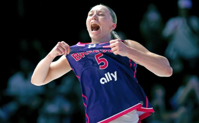 Dallas Wings star Paige Bueckers