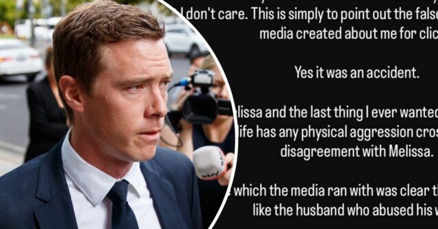 ‘Eu amei Melissa’: ex-atleta olímpico emite declaração rara após a Rohan Dennis chega ao Tribunal de Magistrados de Adelaide em março de 2024.