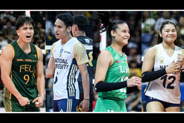 AO VIVO: Finais de voleibol da temporada 88 da UAAP, ATUALIZAÇÕES AO VIVO: Finais de vôlei da temporada 88 da UAAP, jogo 2 em 9 de maio - FEU vs NU (masculino), La Salle vs NU (feminino).