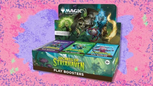 The Magic: The Gathering Secrets of Strixhaven Play Booster Box atinge novo nível mais baixo na Amazon - economize mais de US $ 20
