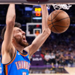 NBA marca hoje Chet Holmgren Thunder vs Lakers Jogo 4 NBA Playoffs