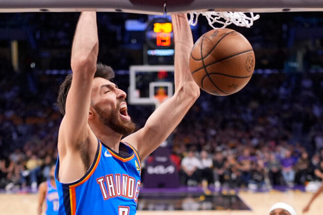 Pontuações da NBA hoje: Cavaliers vs Pistons, Lakers vs Thunder NBA marca hoje Chet Holmgren Thunder vs Lakers Jogo 4 NBA Playoffs