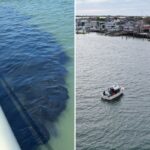 30 mil galões de resíduos de esgoto desagradáveis ​​descarregados acidentalmente na hidrovia de Long Island