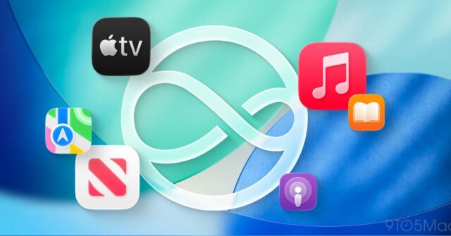 A Apple pode ter acabado de fazer um dos novos anúncios mais importantes da Siri | A infografia mostra o logotipo da nova série com ícones para vários aplicativos da Apple
