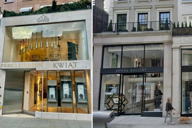 Loja principal da Flower NYC na 713 Madison Avenue.