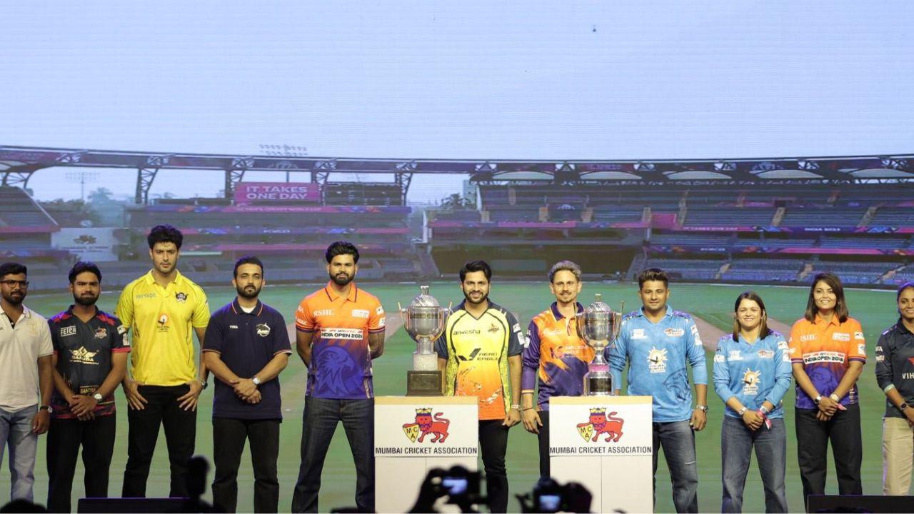 A Mumbai T20 League começará em 1º de junho com as principais estrelas da Índia em ação