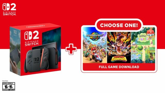 A Nintendo acaba de anunciar um novo pacote Switch 2 que permite que você escolha seu próprio jogo
