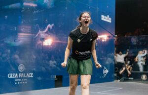 A adolescente egípcia Amina Orfi vence El-Sherbini e conquista o título mundial de squash da PSA A adolescente egípcia Amina Orfi vence El-Sherbini e conquista o título mundial de squash da PSA