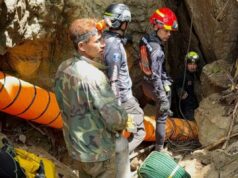 A busca desesperada por 7 moradores presos em uma caverna inundada no Laos entra no sétimo dia A busca desesperada por 7 moradores presos em uma caverna inundada no Laos entra no sétimo dia