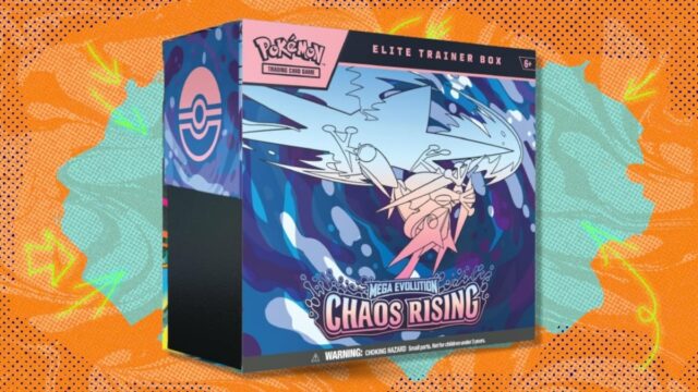 A caixa de treinador Pokémon TCG Chaos Rising Elite agora custa menos de US$ 95 na Amazon – economize US$ 25
