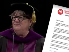 A cerimônia de formatura da universidade explode em vaias quando os funcionários admitem o AI Blender Tiffany Hernandez, presidente do Glendale Community College nos EUA, admitiu que a IA era a culpada pelo problema.