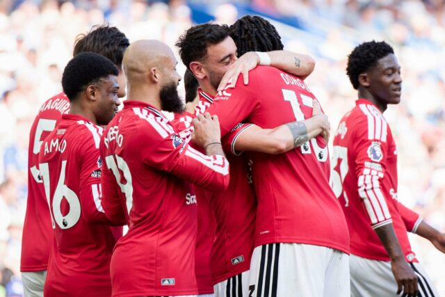 A escolha clara do Melhor em Campo dos torcedores do A escolha clara do Melhor em Campo dos torcedores do Man Utd, na vitória por 3 a 0 sobre o Brighton, garante mais de 70 por cento dos votos sozinho