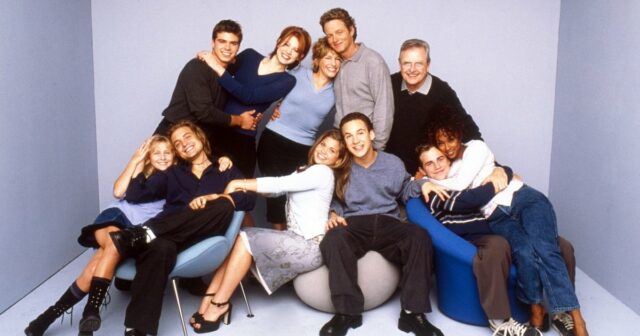 Danielle Fishel Rider Strong Bonnie Bartlett Will Friedle Inside William Daniels vínculo de 30 anos com Boy Meets World Cast Members
