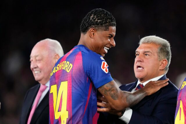A estrela do Man Utd, Marcus Rashford, quebra o silêncio sobre o futuro do Barcelona após o impacto do El Clasico contra o Real Madrid
