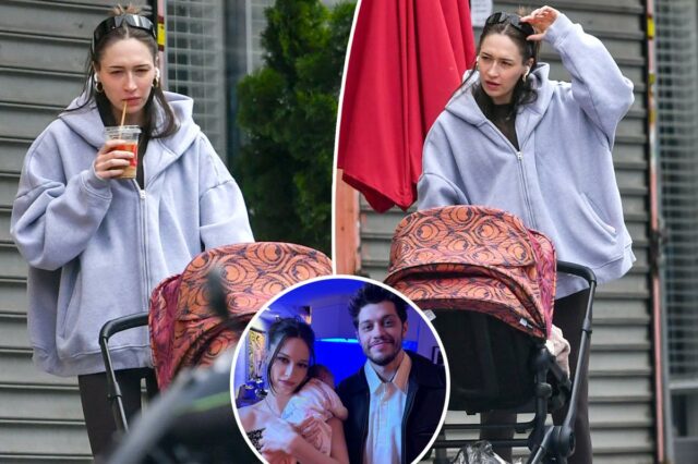 A ex Elsie Hewitt de Pete Davidson e a filha A ex Elsie Hewitt de Pete Davidson e a filha pequena foram vistas pela primeira vez desde a separação do choque