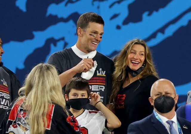 Former NFL QB Tom Brady and his ex-wife Gisele Bundchen