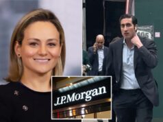 A executiva do JPMorgan, Lorna Hajdini, revela e-mails perturbadores na batalha legal com o ex-banqueiro Chirayu Rana por alegações de ‘escrava sexual’ A executiva do JPMorgan, Lorna Hajdini, revela e-mails perturbadores na batalha legal com o ex-banqueiro Chirayu Rana por alegações de 'escrava sexual'