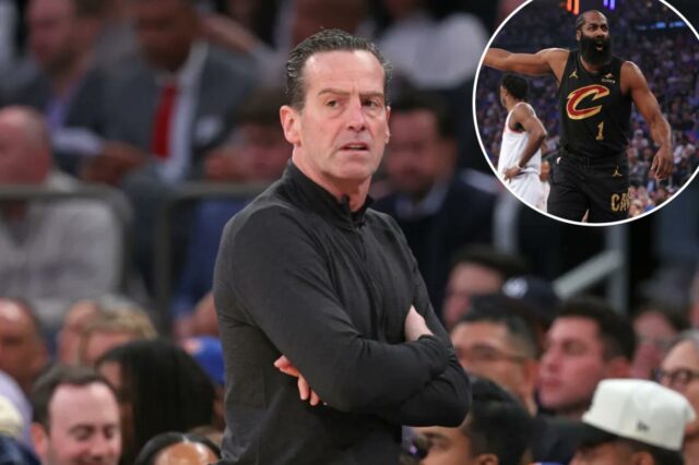A explicação bizarra de Kenny Atkinson para decisões intrigantes por Kenny Atkinson tomou algumas decisões curiosas durante a derrota esmagadora dos Cavaliers no jogo 1 para os Knicks.