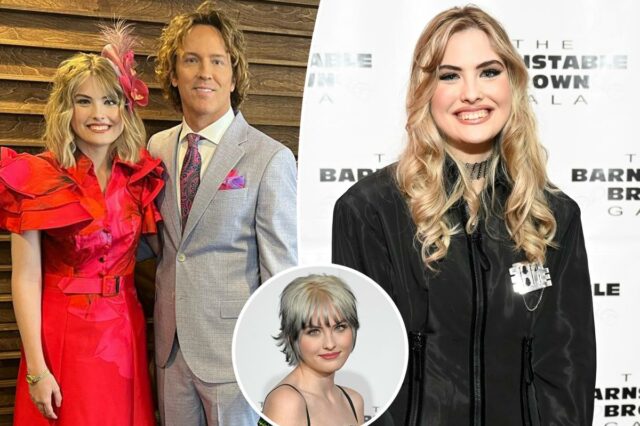 A filha de Anna Nicole Smith, Dannielynn, 19, estreia um novo visual ousado na festa do Kentucky Derby 2026
