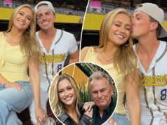 A filha de Pat Sajak, Maggie, entra em sua era WAG no jogo do namorado estrela de Savannah Bananas A filha de Pat Sajak, Maggie, entra em sua era WAG no jogo do namorado estrela de Savannah Bananas