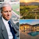A impressionante propriedade vinícola de Napa Valley, proprietário do falecido San Francisco Giants, Peter Magowan, chega ao mercado por US$ 13 milhões