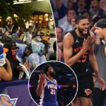 A invasão dos fãs dos Knicks na Filadélfia parece inevitável – apesar do apelo de Joel Embiid