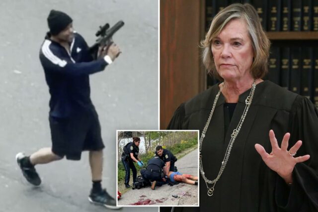 A juíza de Massachusetts admite que está 'se arriscando' com A juíza de Massachusetts admite que está 'se arriscando' com o suspeito de violência em Cambridge depois de lhe conceder uma sentença leve em 2021