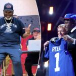 A luz guia que impulsionou Arvell Reese, escolhido pelo draft dos Giants, da desilusão ao estrelato