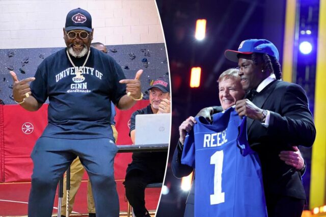 A luz guia que impulsionou Arvell Reese, escolhido pelo draft A luz guia que impulsionou Arvell Reese, escolhido pelo draft dos Giants, da desilusão ao estrelato
