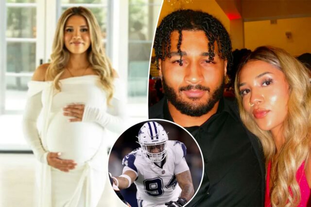 A namorada grávida de Marshawn Kneeland fala sobre a 'temporada A namorada grávida de Marshawn Kneeland fala sobre a 'temporada difícil' meses após a morte do namorado da NFL