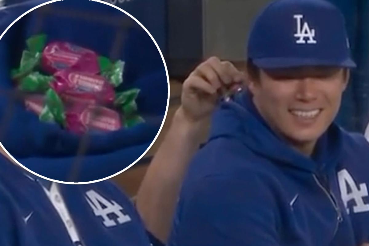A pegadinha do chiclete da nona entrada dos Dodgers sobre Yoshinobu Yamamoto toma a internet como uma tempestade