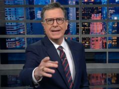 A política matou Stephen Colbert? David Letterman