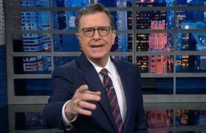 A política matou Stephen Colbert? David Letterman