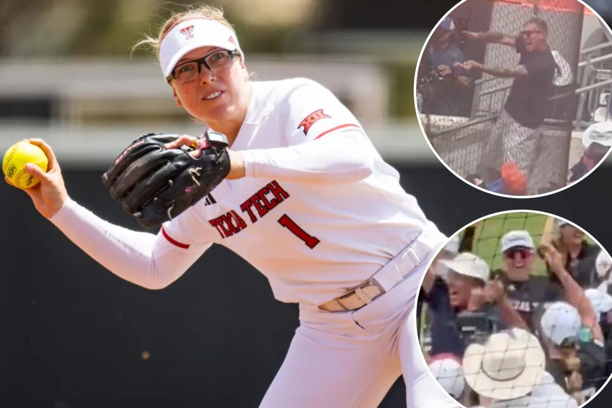 Jason Williams comemora com Texas Tech no campo do Florida Gators.