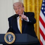 A turnê de 'vingança' de Trump percorrendo o Sul após a vitória na Indy