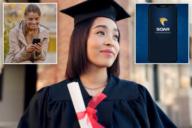 A universidade permite que os alunos obtenham diplomas de bacharelado e mestrado inteiramente pelo telefone
