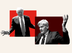 A vingança do impeachment de Donald Trump pode voltar a morder Senator Thom Tillis speaks at the confirmation hearing of Federal Reserve chair nominee Kevin Warsh on Capitol Hill on April 21, 2026.
