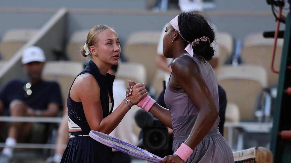 Aberto da França 2026: Coco Gauff nocauteada pela 28ª cabeça-de-chave Potapova