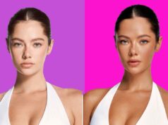 Achei que meu amigo tinha ido para St. Tropez, mas era só uma loção bronzeadora Loção Autobronzeadora Loving Tan 2 HR Express, Dark, força profissional para um bronzeado mais natural, 100ml.