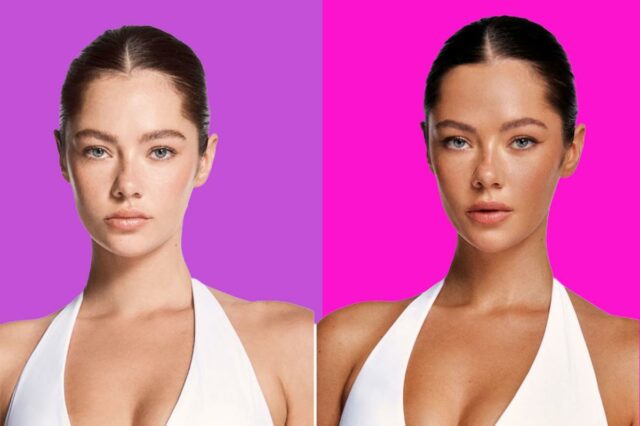 Achei que meu amigo tinha ido para St. Tropez, mas Loção Autobronzeadora Loving Tan 2 HR Express, Dark, força profissional para um bronzeado mais natural, 100ml.