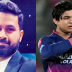 Aditya Tare elogia o batedor fanfarrão de RR, Vaibhav Sooryavanshi