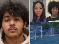 Adolescente abatido, menino de 15 anos e mãe de 8 anos, que acabou de ser recusado para entrar no jogo de futebol: policiais Adolescente abatido, menino de 15 anos e mãe de 8 anos, que acabou de ser recusado para entrar no jogo de futebol: policiais