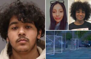 Adolescente abatido, menino de 15 anos e mãe de 8 anos, que acabou de ser recusado para entrar no jogo de futebol: policiais Adolescente abatido, menino de 15 anos e mãe de 8 anos, que acabou de ser recusado para entrar no jogo de futebol: policiais